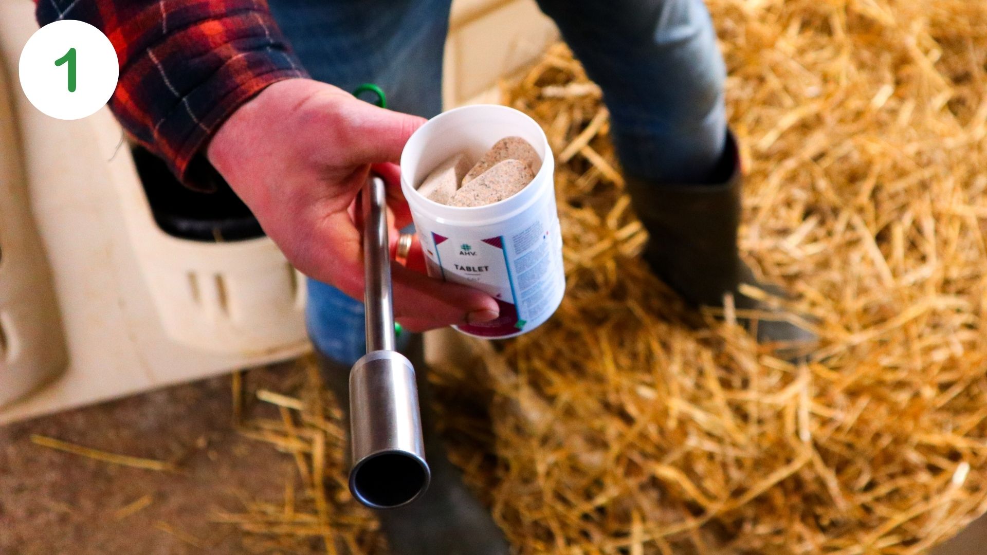 How to calf tablet step 1